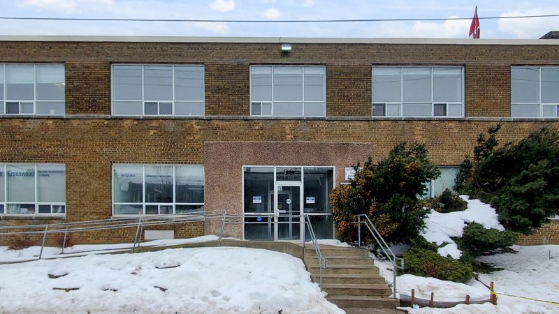 80 Ward Street, 2nd Floor Office, Toronto: front of the building