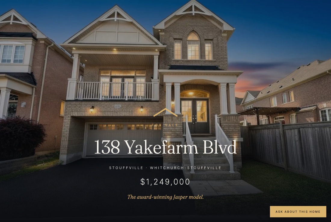 Property Websites example